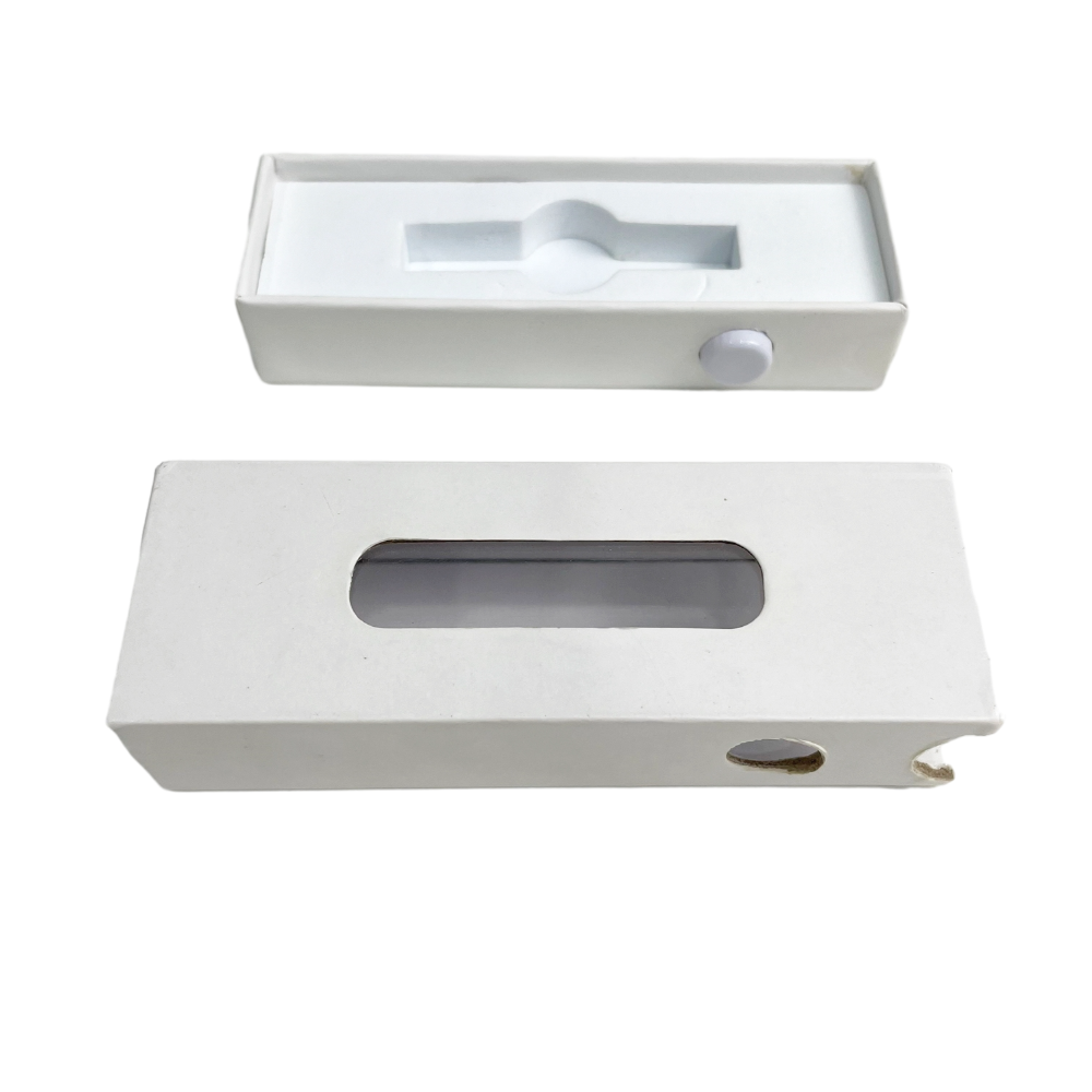 Custom Size Drawer Packaging Box 1/2 Gram Packaging Boxes Cardboard Logo Printed Empty 1ml Cartridges Box