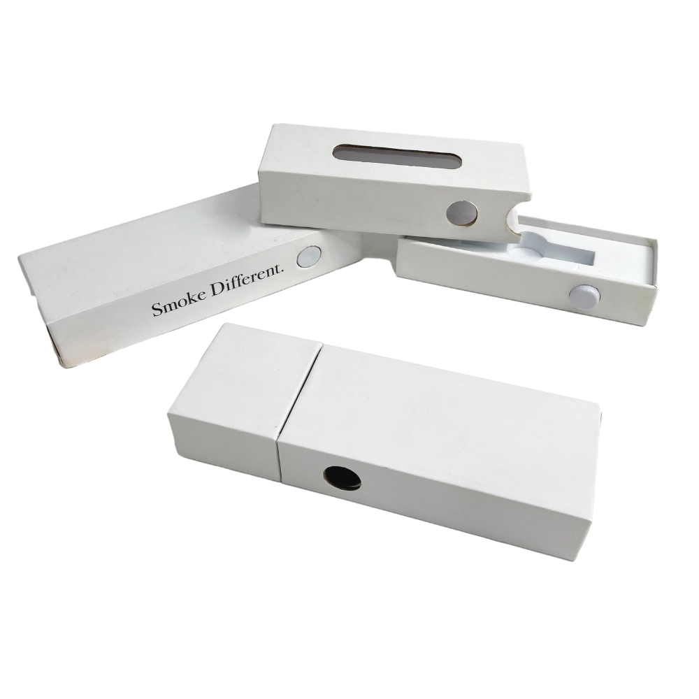 Custom Size Drawer Packaging Box 1/2 Gram Packaging Boxes Cardboard Logo Printed Empty 1ml Cartridges Box