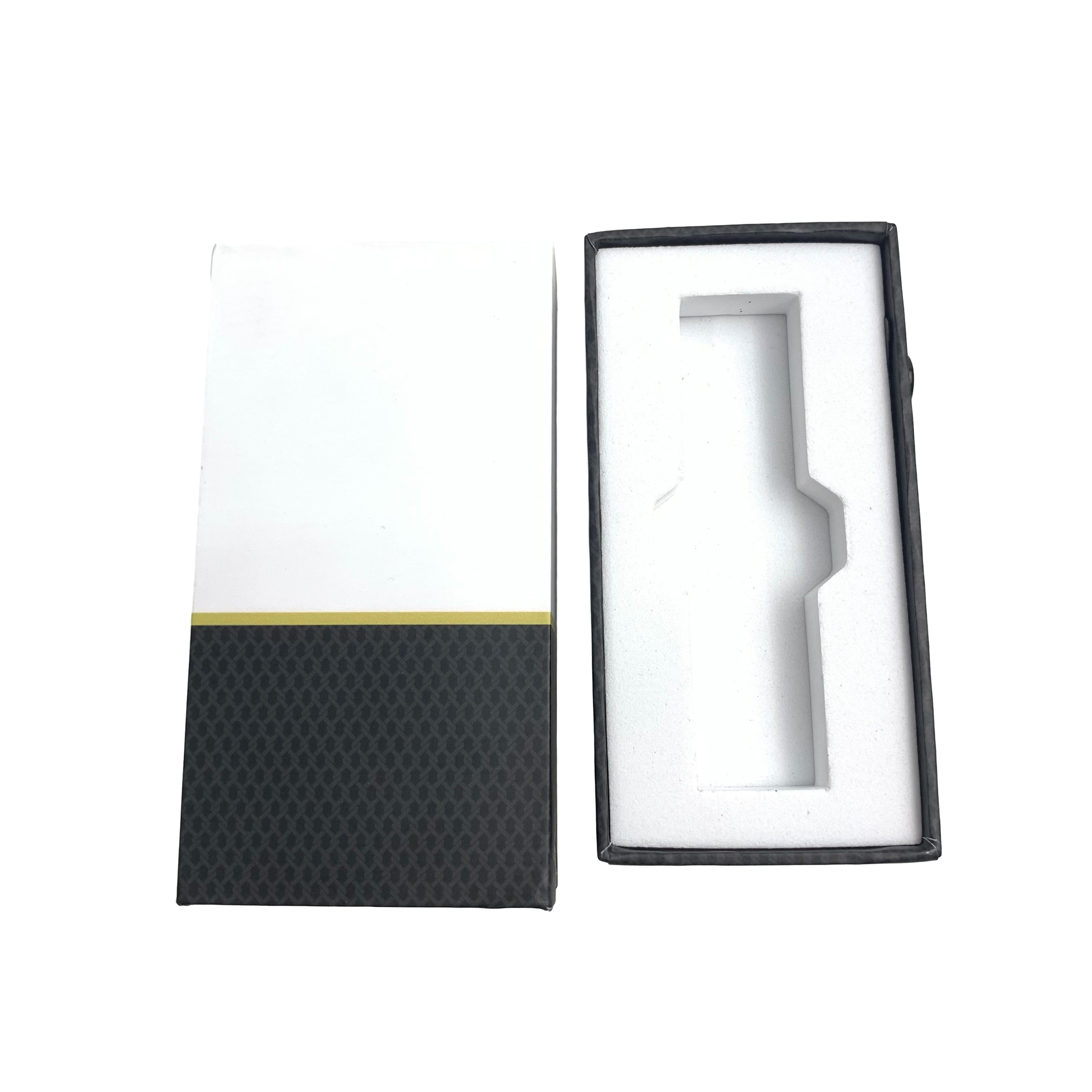 Custom Package Child Resistant Proof 0.5ml 1ml 8X4 Slide Childproof Safe Button Lock Drawer Paper Box