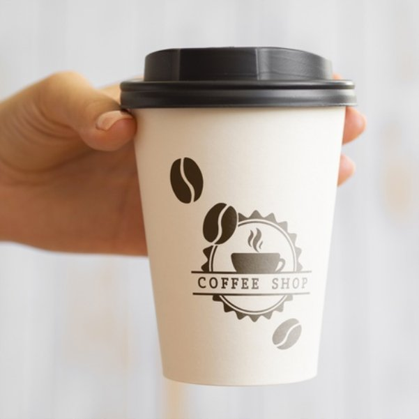 Custom Printed Eco Friendly Takeaway 6oz 8 oz 12oz Disposable Black Coffe Cup Paper Hot Coffee Cups With Lids Logo