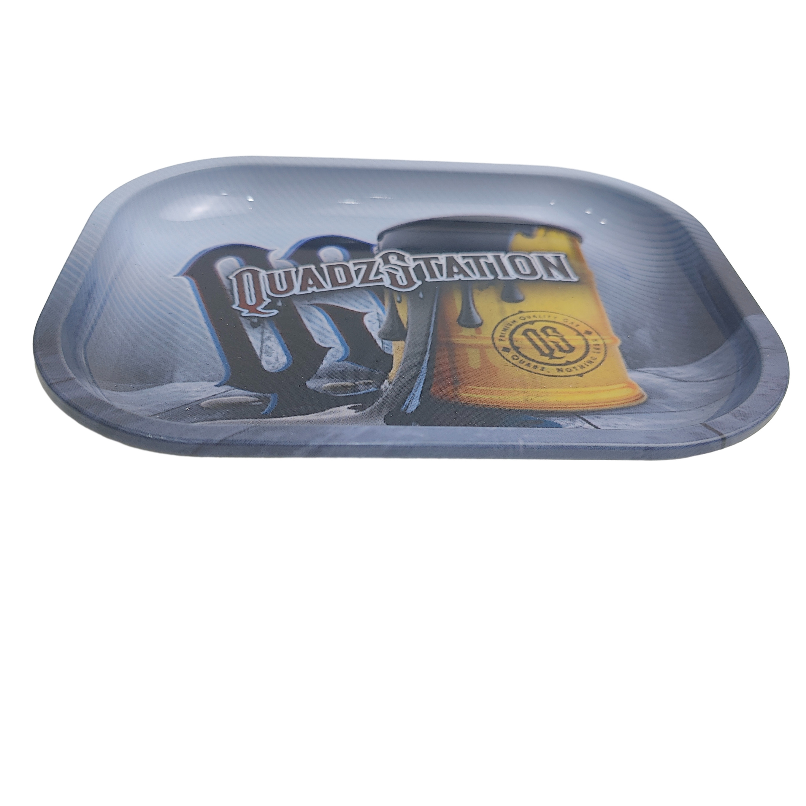 Small Size Rolling Tray 18*14cm Serving Tray Custom Logo Metal Rolling Tray