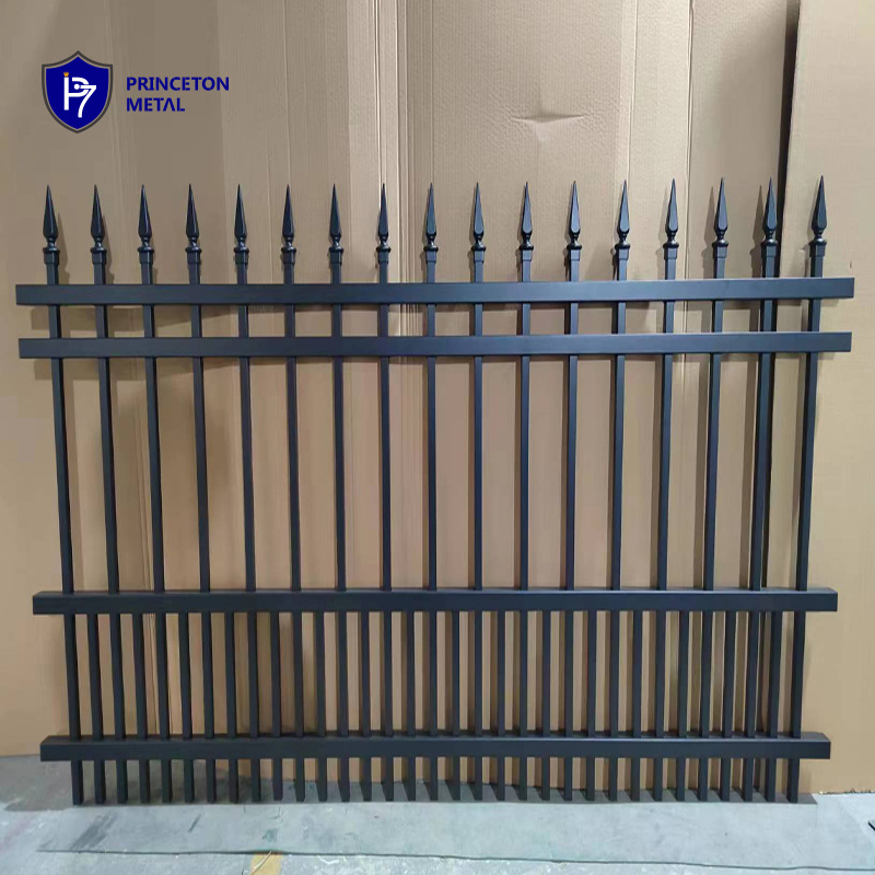 3ft tall fence privacy removable veranda aluminum fence panels for garden fencing