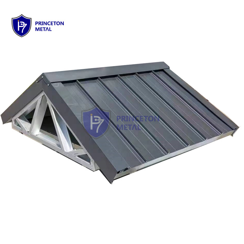 standing seam metal roofing panels system