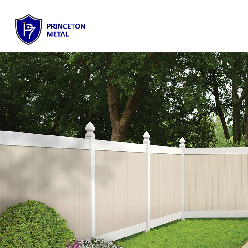 Princeton Whole Privacy PVC Fence Panels for Home Garden Vinyl Trellis & Gates