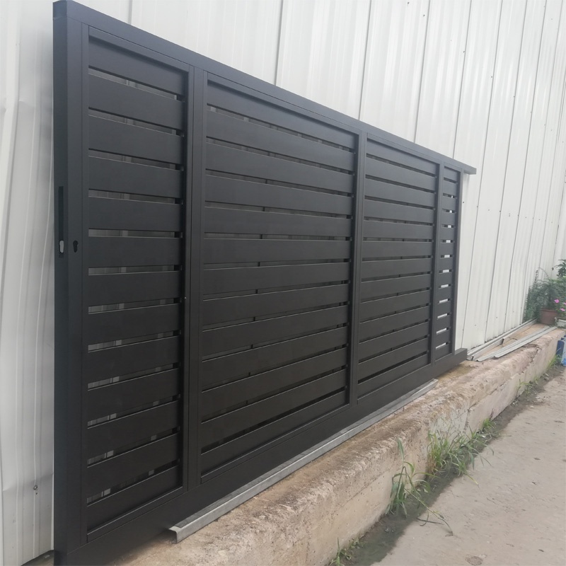 2022 New Style Aluminum Sliding Gate Customized Driveway Gate