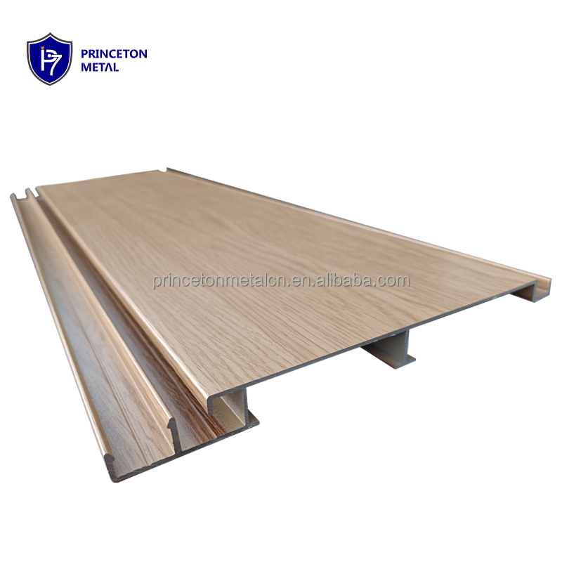 screen metal cladding wood grain aluminum siding No rust aluminum Curtain Walls Ceiling board METALLIC plank