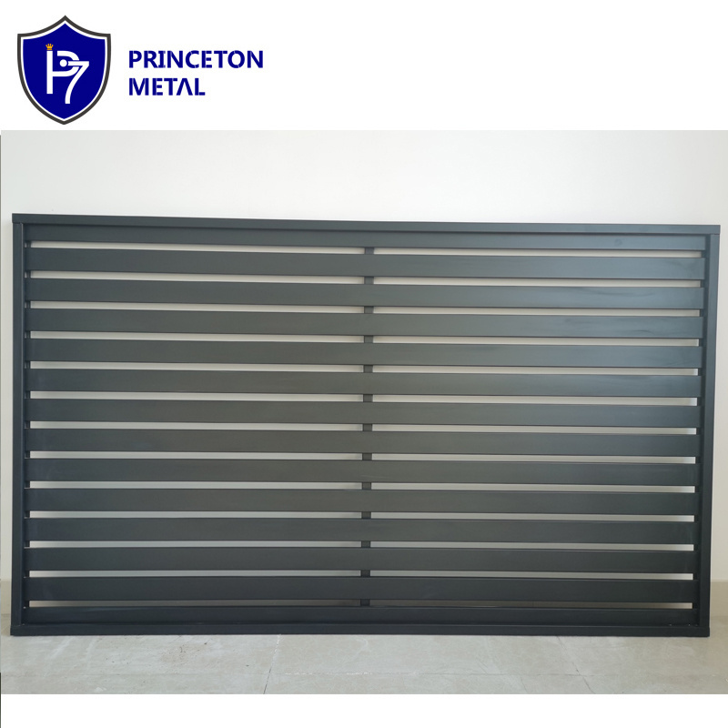 Factory slat shutter fence diy garden wall wood fence