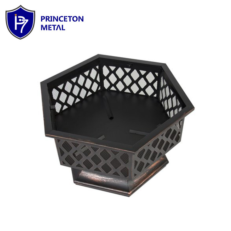 Outdoor Garden Fire Basket Portable Fire Pit