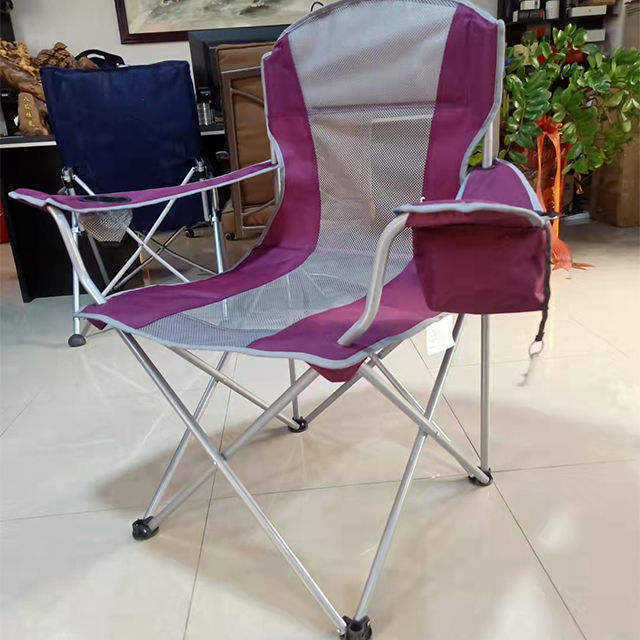 Custom Logo High Quality Camping Chair Folding Portable Beach Chair Lightweight Outdoor Chair