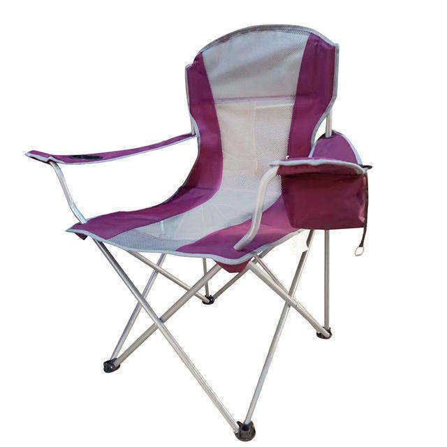 Custom Logo High Quality Camping Chair Folding Portable Beach Chair Lightweight Outdoor Chair