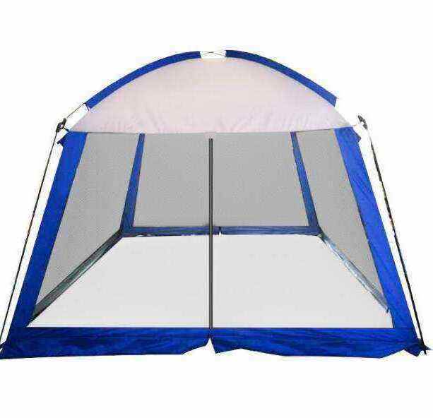 4-6 Person Reinforced Screen House Room Mesh Net Wall Canopy Tent Camping Tent Screen Shelter Gazebos for Patios Outdoor Camping