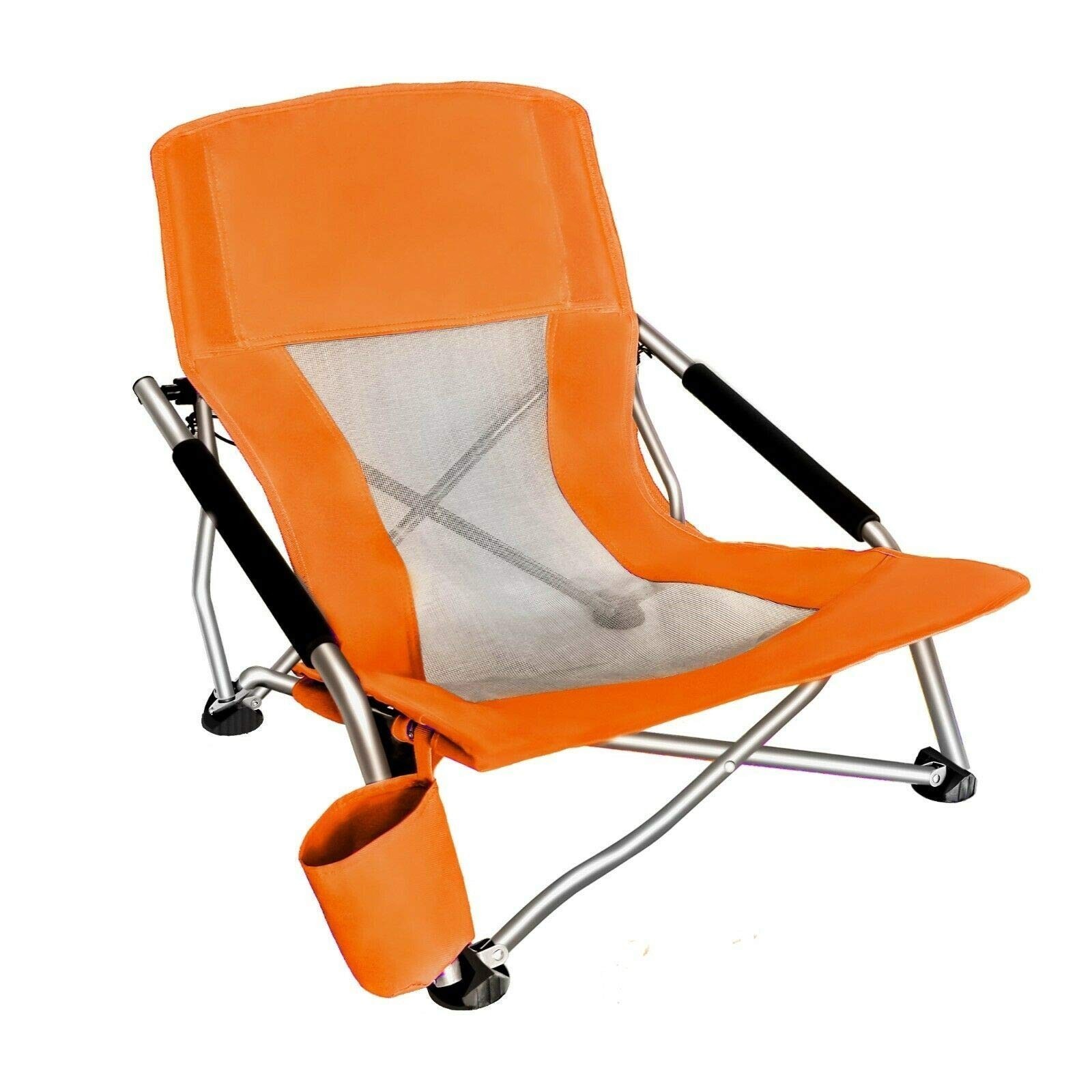 Low Profile Folding Chair for Camping Beach Chair with Carry Bag Outdoor Chair