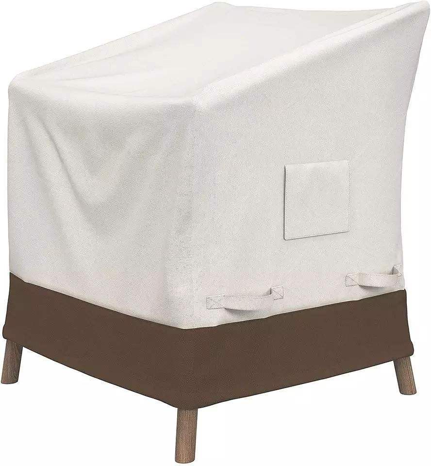 Custom Size Heavy Duty All Weather Patio Furniture Cover Durable Tearproof Patio Chair Cover