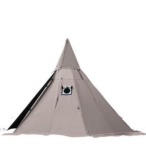 Customized High Quality Camping Tipi for Adults Outdoor Pyramid Bell Indian Teepee Tent Hexagonal Pyramid Tent With Chimneys