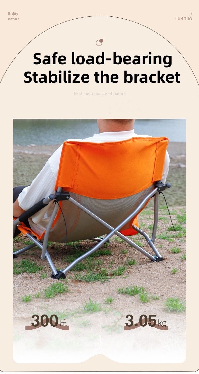 Hot Sale Outdoor Portable Folding Fishing Chair Lightweight Beach Chair For Camping Drawing Portable Picnic Chair