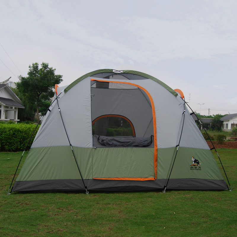 3-5 Person 4 Season Large Outdoor Tent Camping Waterproof Tent Korea