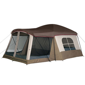 8 Person 2 Rooms High Quality Luxury Outdoor Camping Tent With Convertible Screen Houst Camp Tent