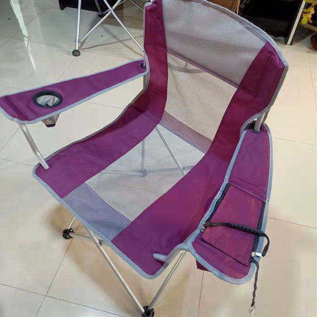 Custom Logo High Quality Camping Chair Folding Portable Beach Chair Lightweight Outdoor Chair