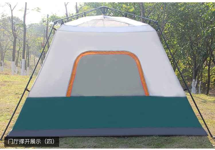 8-10 Person Large Camping Tent Waterproof 2 Bedrooms Big Size Family Tent