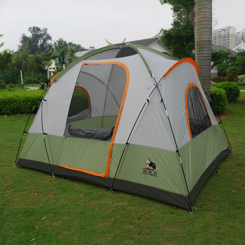 3-5 Person 4 Season Large Outdoor Tent Camping Waterproof Tent Korea