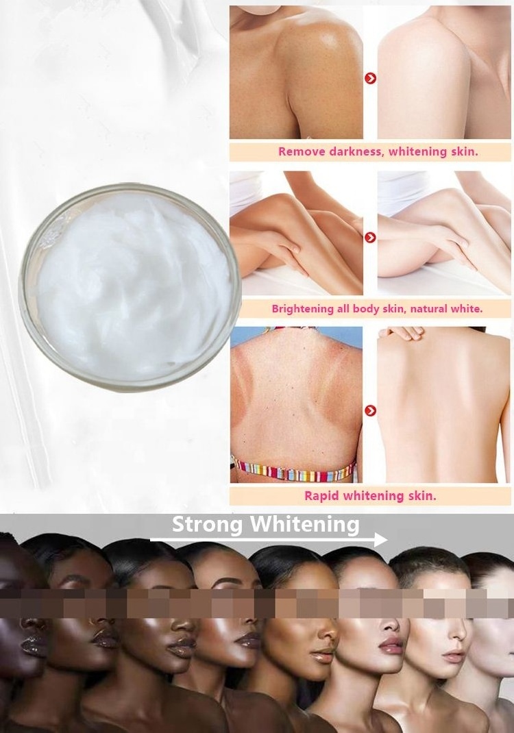 Private Label Beauty Underarm Whitening Cream Moisturizer Underarm Black Skin Body Between Legs Pit Whitening Cream