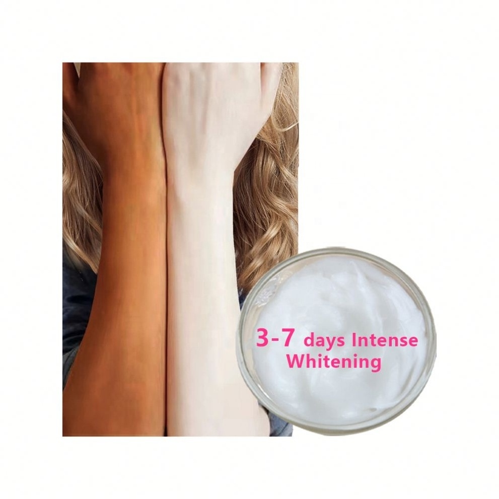 Private Label Beauty Underarm Whitening Cream Moisturizer Underarm Black Skin Body Between Legs Pit Whitening Cream