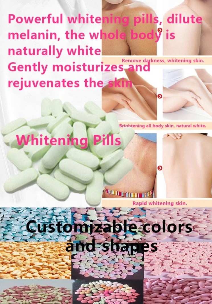 Customized Logo Madam White Body Whitening Pills Real Skin Bleaching Powder Sold By Weight