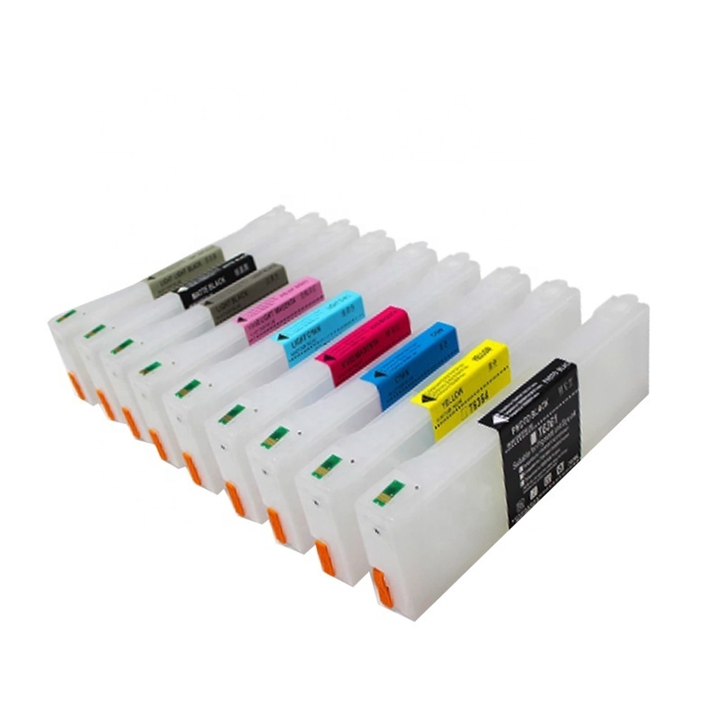 Factory Sale T5921-T5929  700ml Empty Refillable Ink Cartridge With Chip For Epson Stylus Pro 11880 11880C 9 Colors Printer Ink