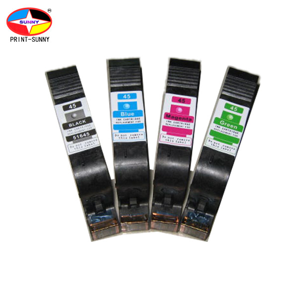 Factory Sale  51645A 45 45si 45ai 45a 6578D Remanufactured Black Ink Cartridge for HP45  78D for HP Deskjet 710c 830c Printer