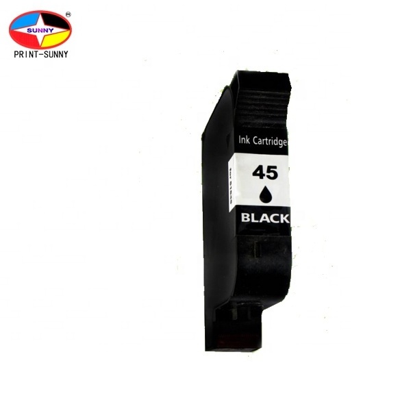 Factory Sale  51645A 45 45si 45ai 45a 6578D Remanufactured Black Ink Cartridge for HP45  78D for HP Deskjet 710c 830c Printer