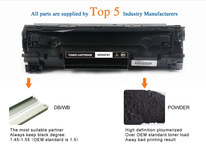 Original Toner Cartridge For HP Printer CF280A 80A  pro 280A 400 m401a hp printers laserjet cartridge