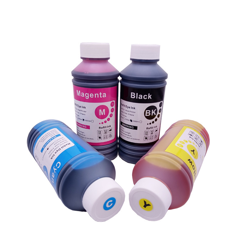 Factory Direct Sale 500ML Refill Universal Dye Based Ink Compatible For Epson Canon HP Brother Printer Bulk Ink