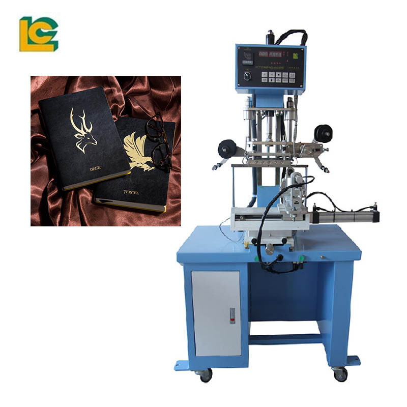 Plane And Round Surface Glass Bottle Plastic Cup Foil Hot Stamping Machine For Cosmetic Container