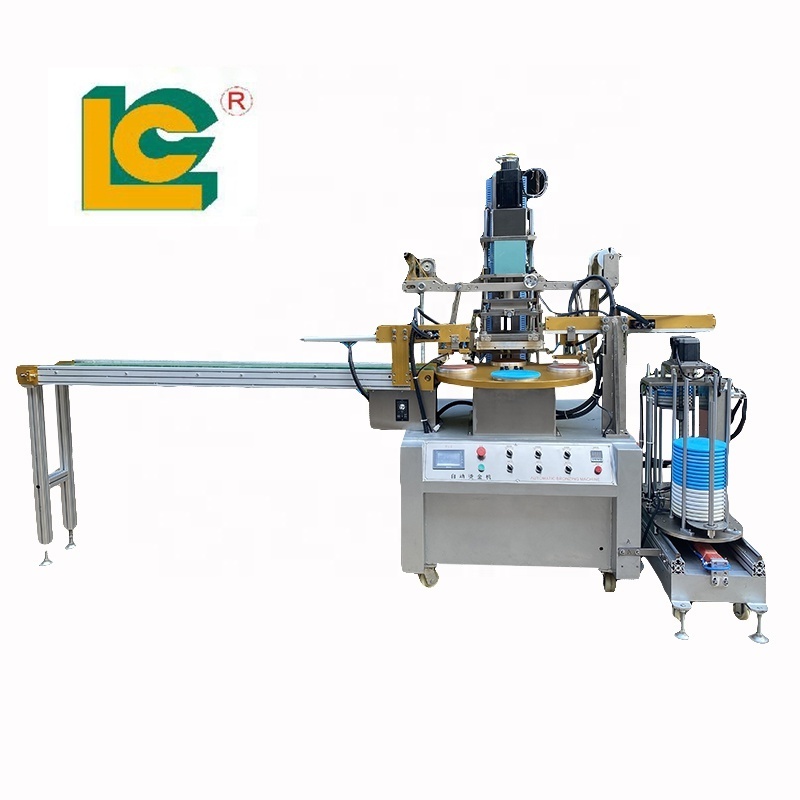 rotary gilding press machine for A5 notebook semi automatic plane surface hot stamping machine for wood leather gilding press