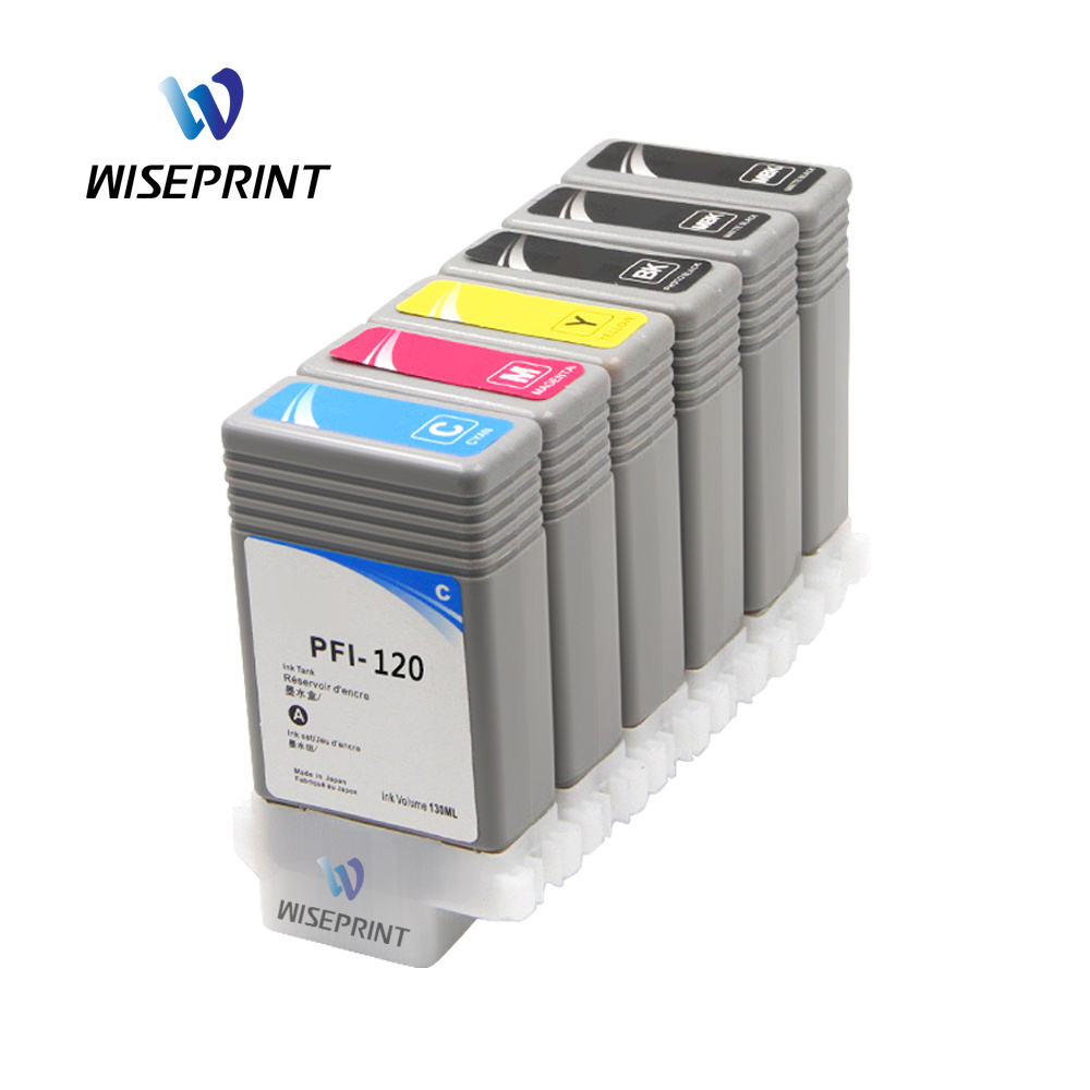 Wiseprint Compatible Canon PFI-120 PFI120 PFI 120 Pigment Ink Cartridge For iPF TM-200 TM-205 TM-300 TM-305