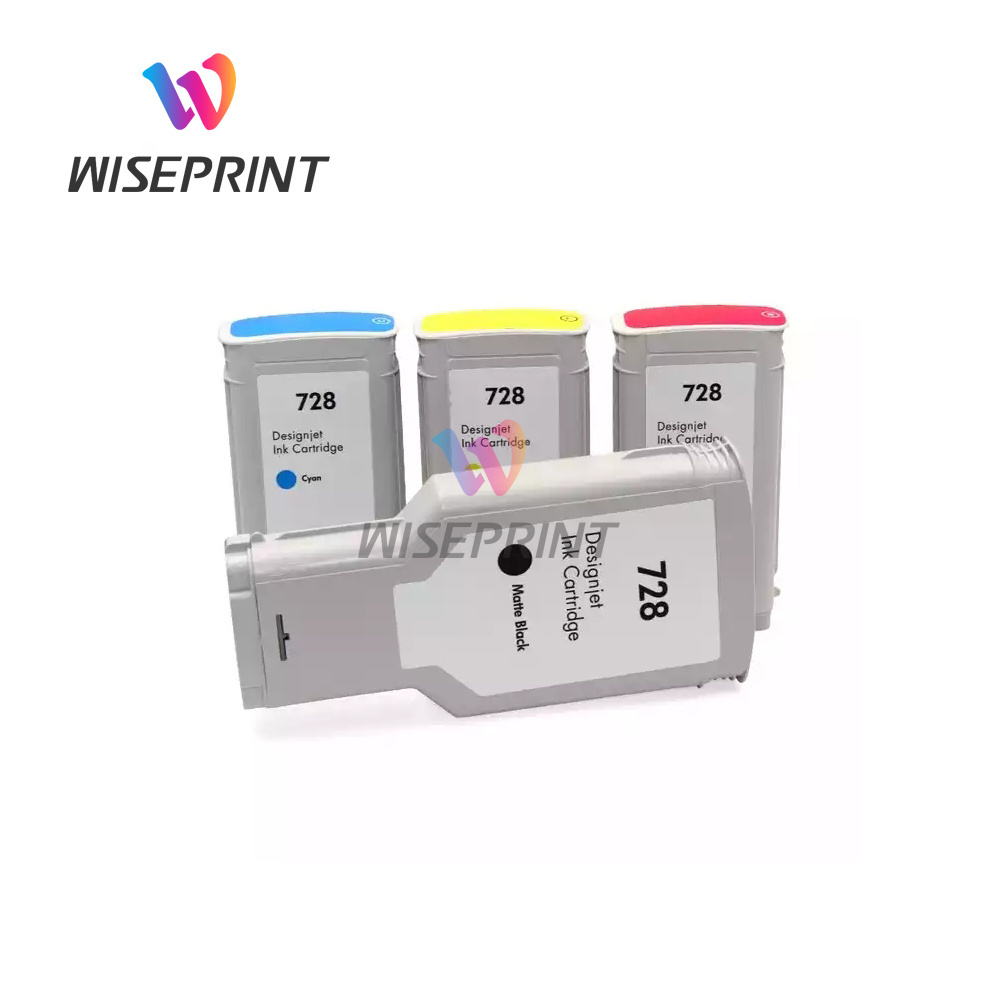 Wiseprint Original quality Compatible HP 728 HP728 Dyebase Ink Cartridge prices For HP DesignJet T730 T830 plotter Printer