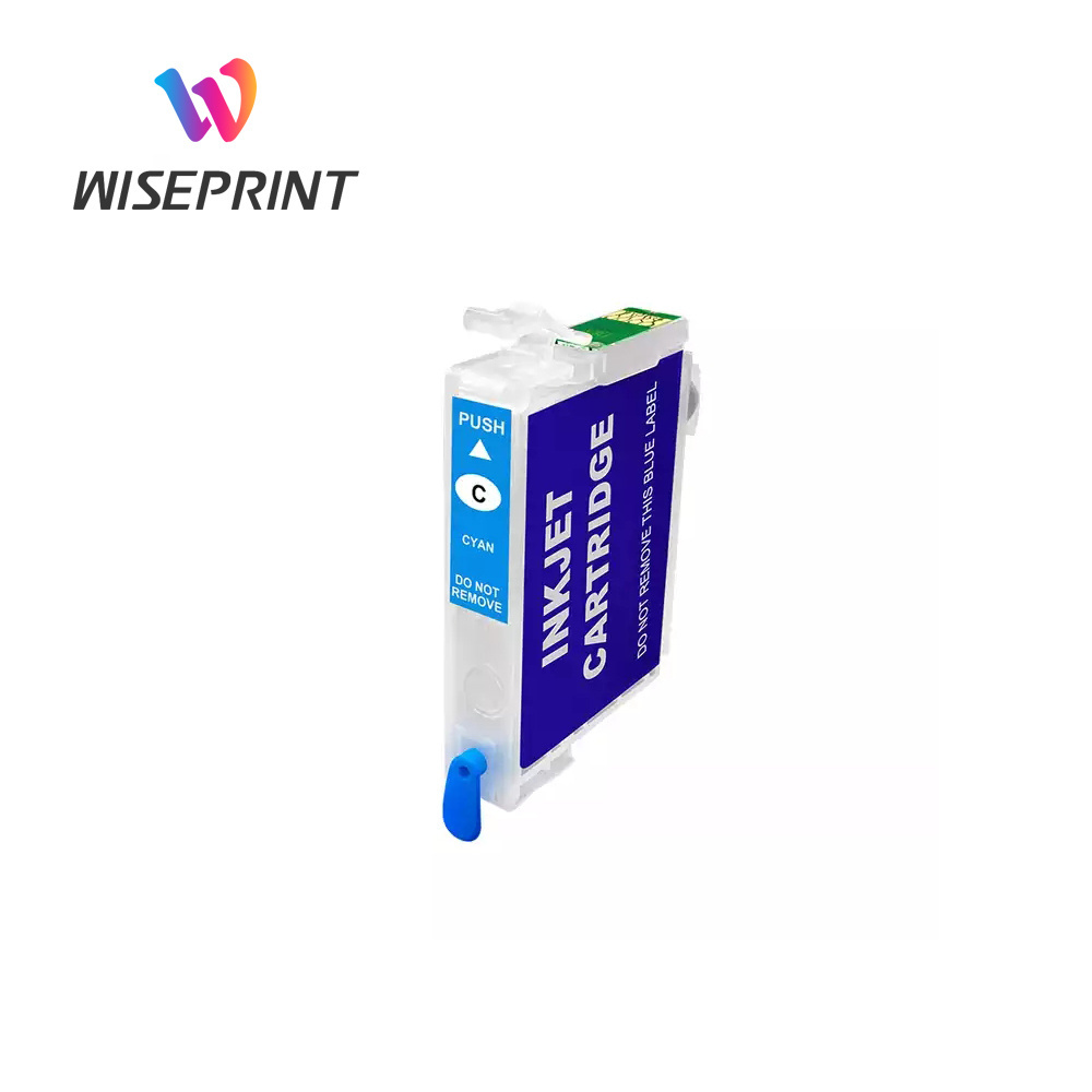 Wiseprint T0811-T0816 Premium Color Refill Ink Cartridge For Epson TX700 TX800 T50 TX710W TX650 TX810FW RX615 R270