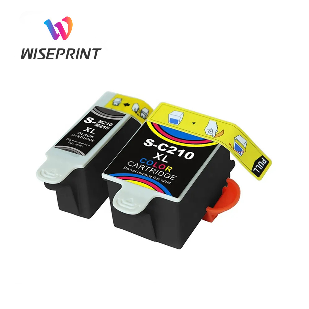 Wiseprint Compatible Samsung M210 M215 C210 M 210 M 215 Premium Color Ink Cartridge For CJX-1000 CJX-1050W CJX-2000 Printer