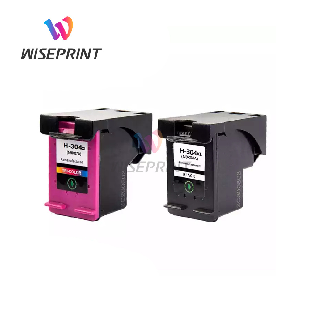 Wiseprint Compatible HP 63XL 63 XL Color Black Ink Cartridge For HP63 Deskjet 1112 2132 2131 3630 3830 4516 4650 4520 Printer