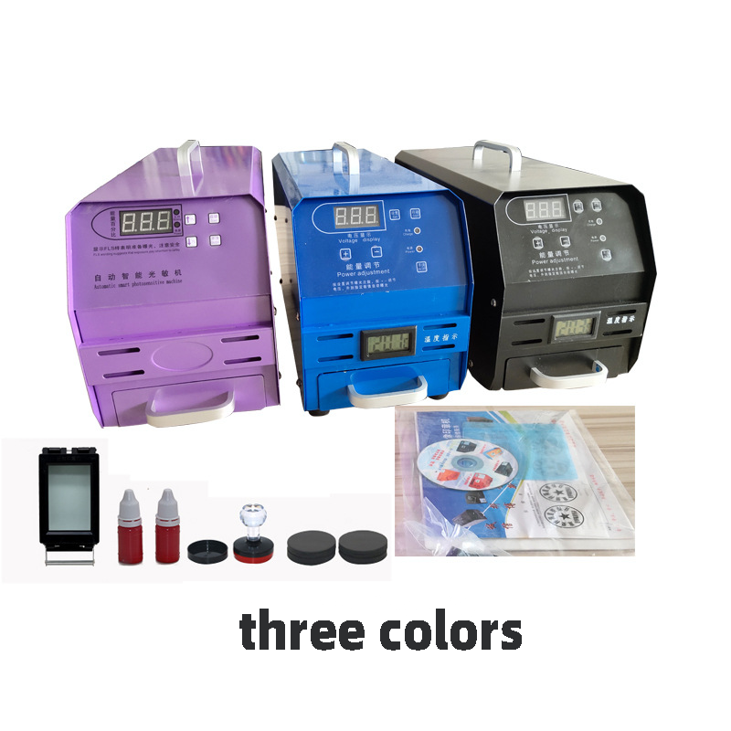 Photosensitive Flash Machine Diy Photo Stamping Seal Stamp Making Machine