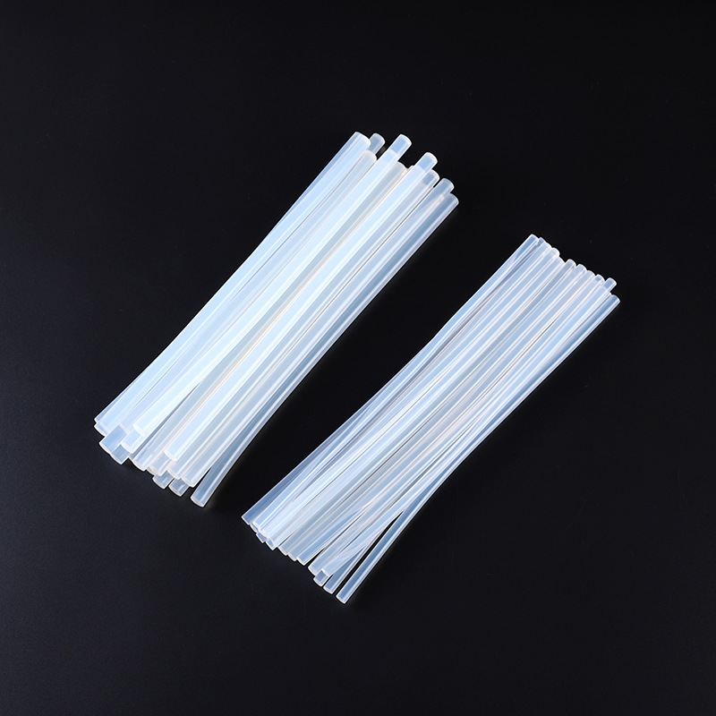 High viscosity transparent hot melt adhesive strip thermoplastic resin adhesive glue stick 7mm 11mm