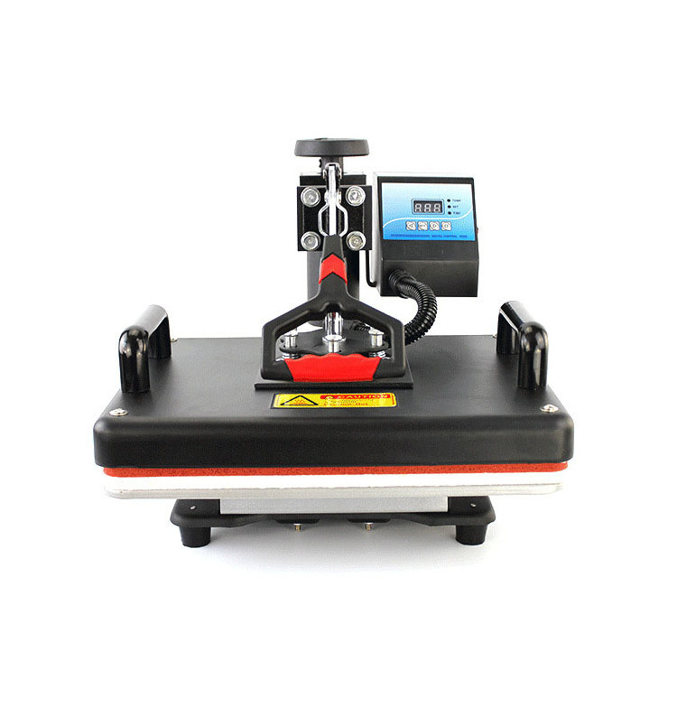 Multi-functional 8 in 1 Shaking head Digital Swing Away Transfer Heat Press Machine for Cup Plate Hat T-shirt