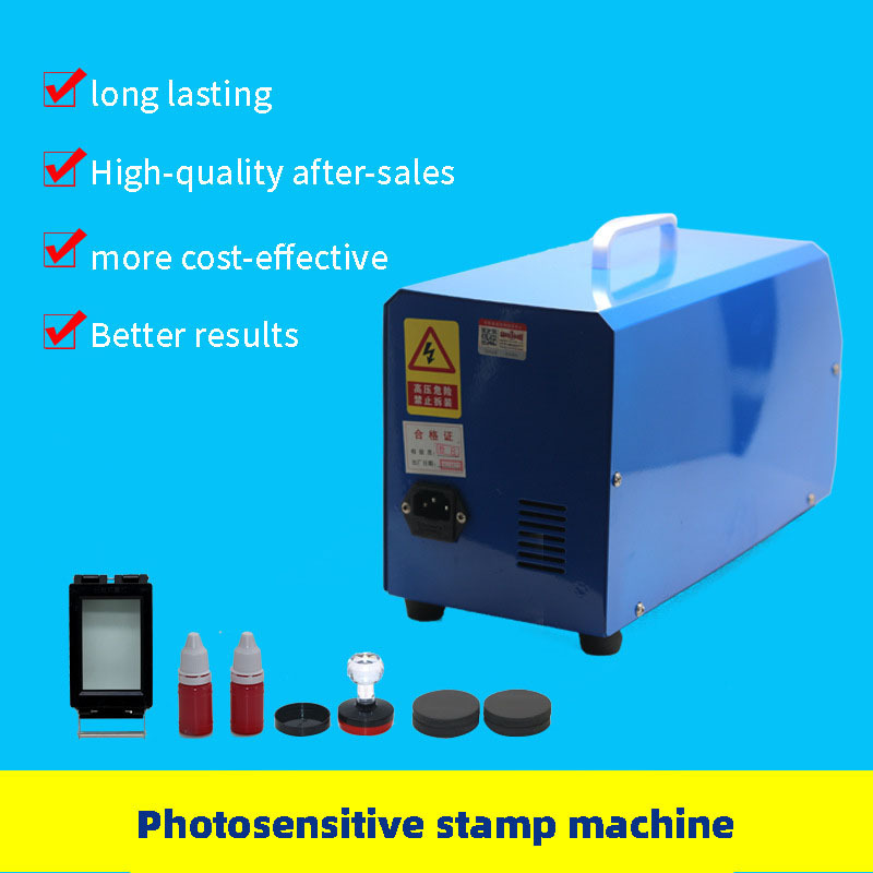 Photosensitive Flash Machine Diy Photo Stamping Seal Stamp Making Machine