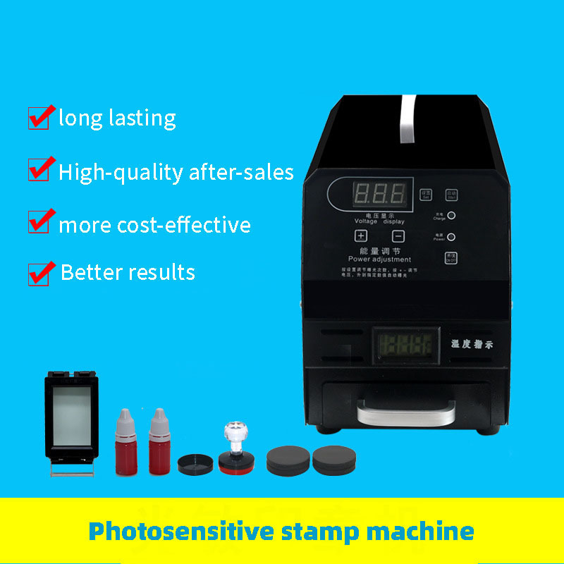 Photosensitive Flash Machine Diy Photo Stamping Seal Stamp Making Machine