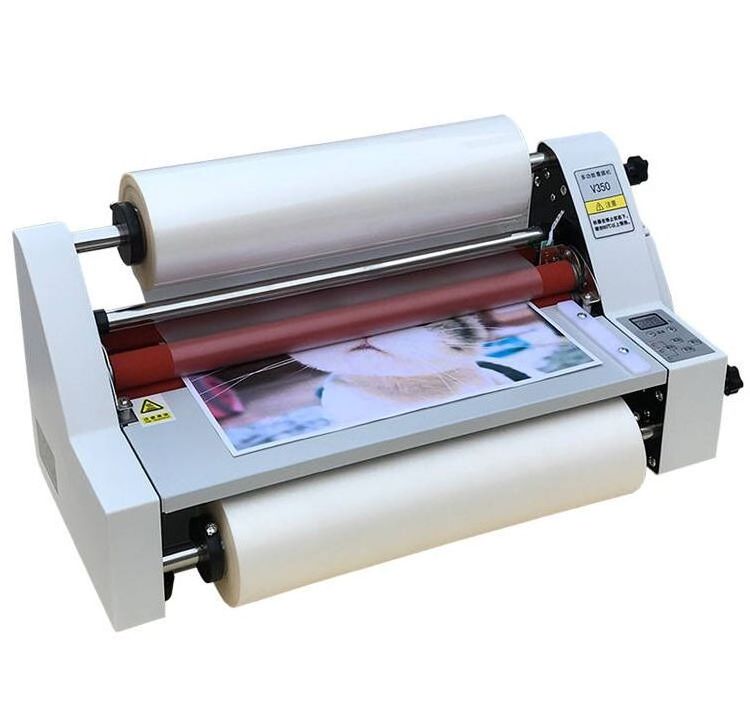 Dual-purpose large A3 automatic V350 hot and cold laminating machine