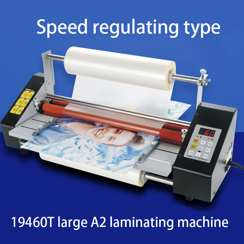 A2 paper photos 44cm  hot cold roll plastic sealing laminating machine laminator