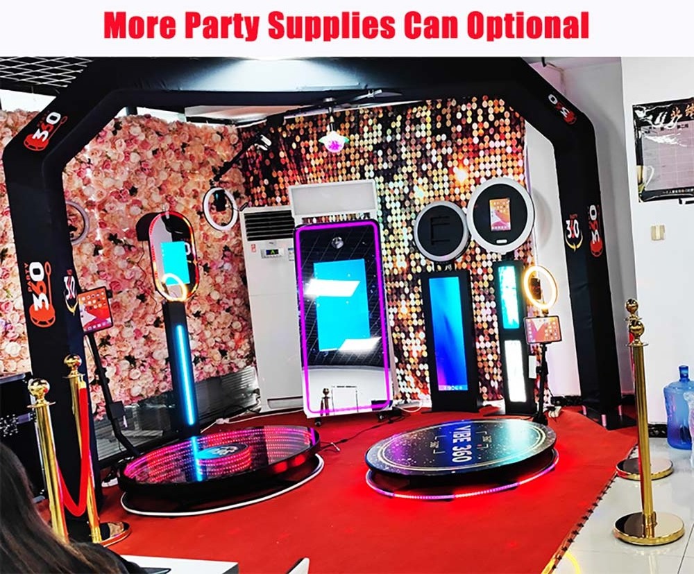 Free Factory Shipped in 48h Overhead 360 Photo Booth Pole for Wedding and Event Used 360 Photo Booth Track Overhead Sky