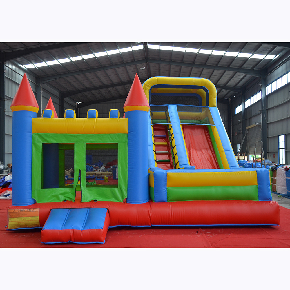 Outdoor Kids Inflatable Bounce House Combo Commercial Grade Giant Inflatable Water Slide For Adult And Kids