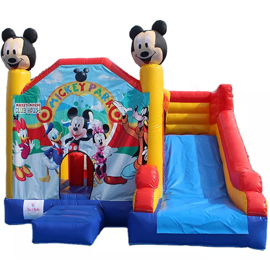 World Children Custom Inflatable Castle Bouncy Jumping Bouncer High Quality PVC Commercial Inflatable Castle Slide Combo