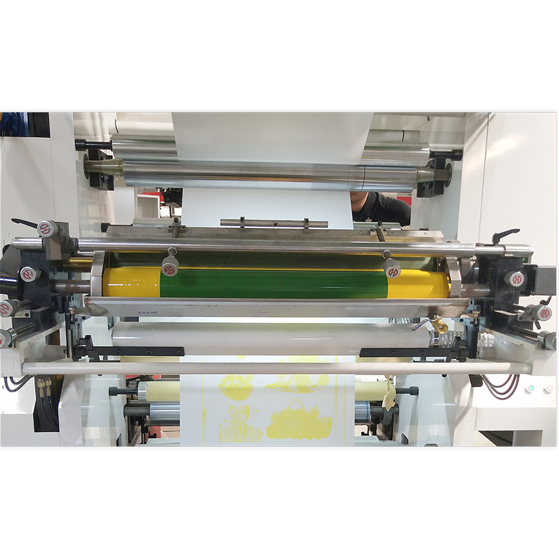 automatic high speed 4 colors stack type pp woven bag flexo printing ...